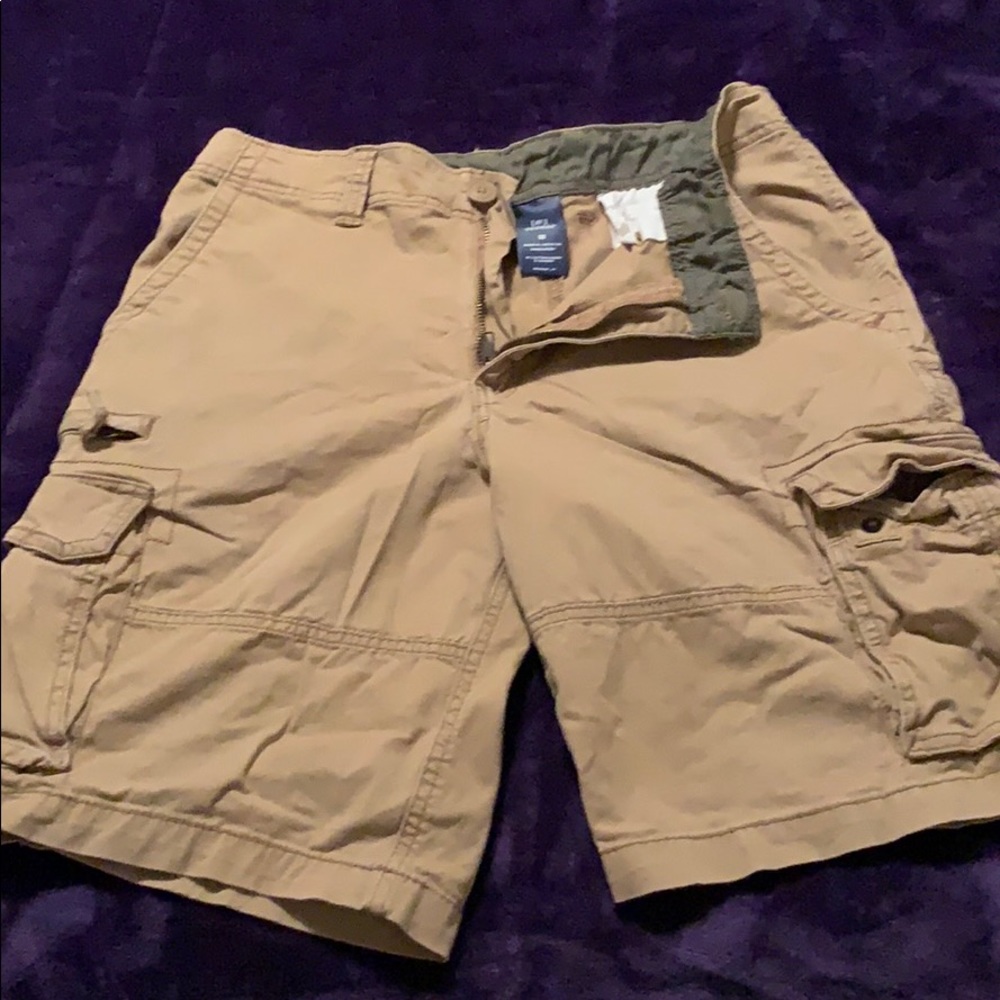 Khaki Cargo shorts